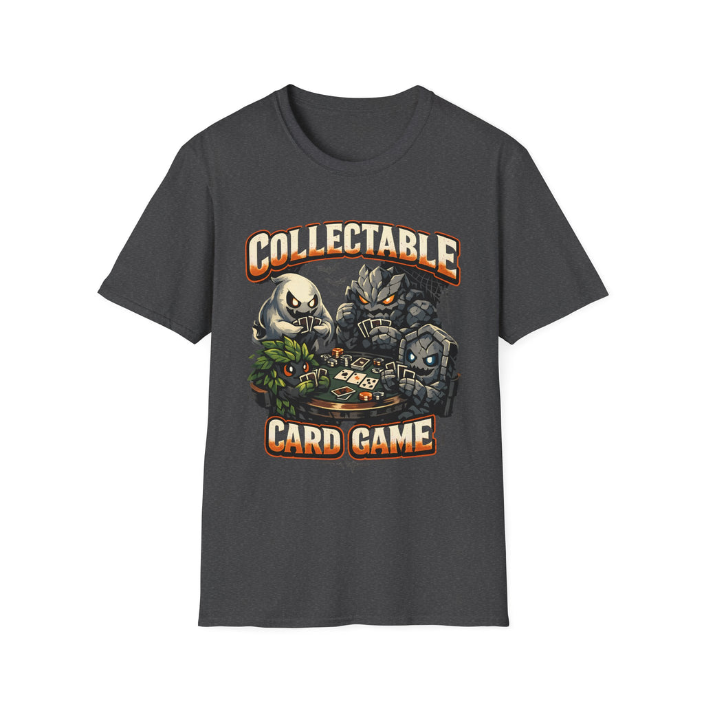 Collectable Card Game T‑Shirt - Vintage Monster Deck Design
