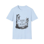 Carry the Light T-Shirt - Lantern Gothic Graphic Tee