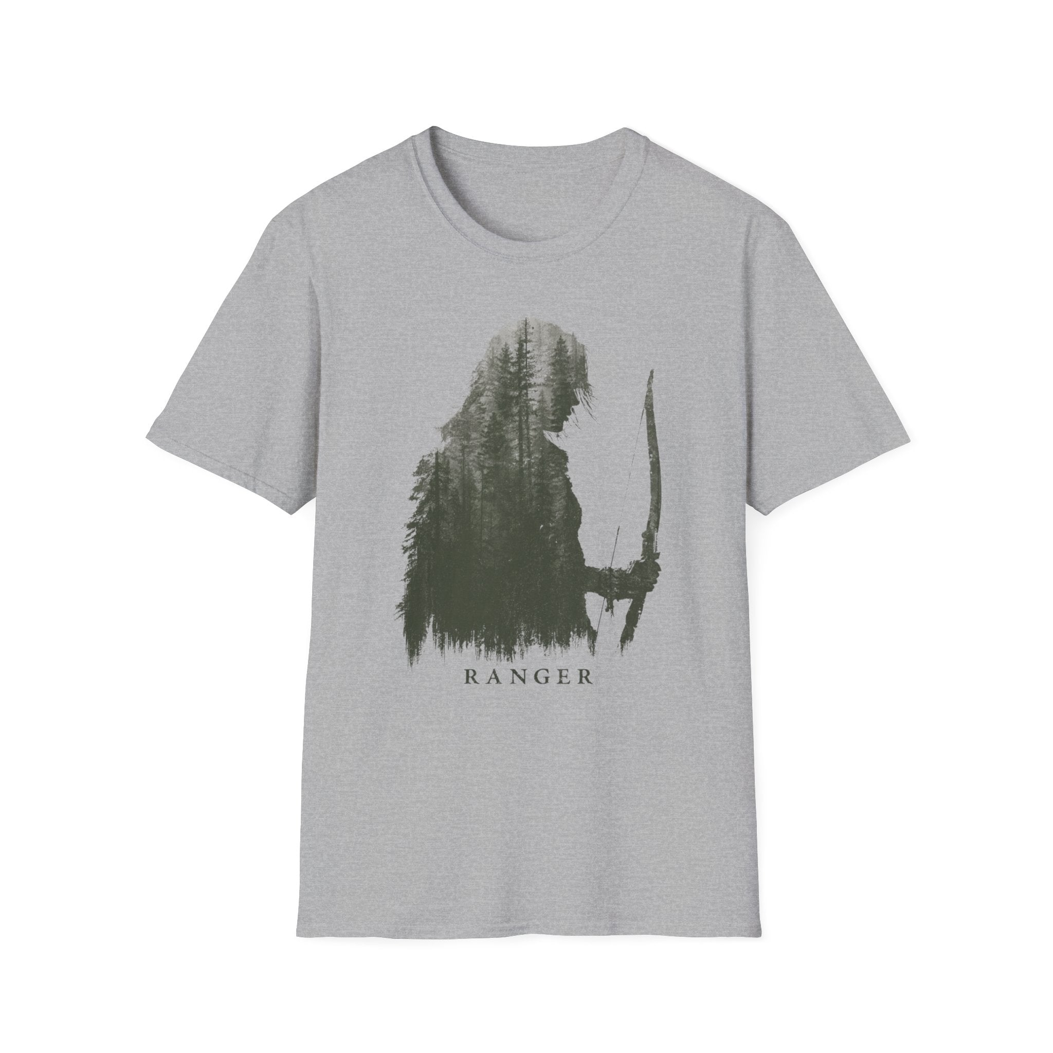 Ranger Silhouette Tee - Forest Archer Graphic T-Shirt