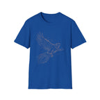 Rising Eagle Graphic T‑Shirt — Vintage Bronze Bird Tee