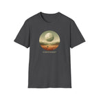 'Continue?' Surreal Desert Sphere T-Shirt - Graphic Tee