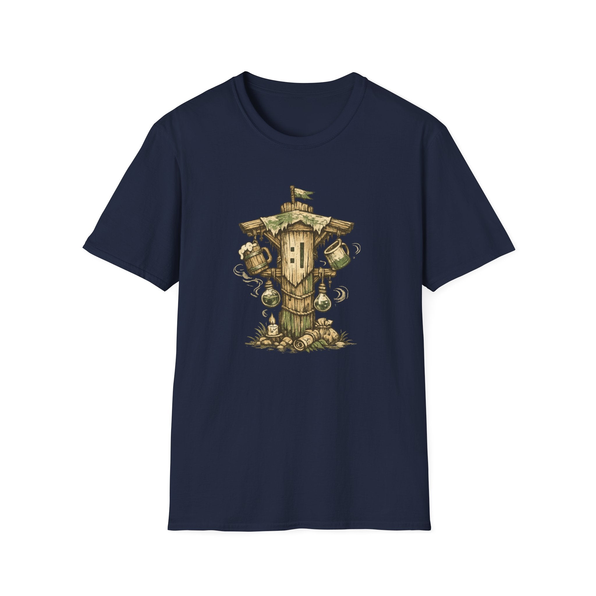 Adventure Post Totem RPG Graphic T-Shirt
