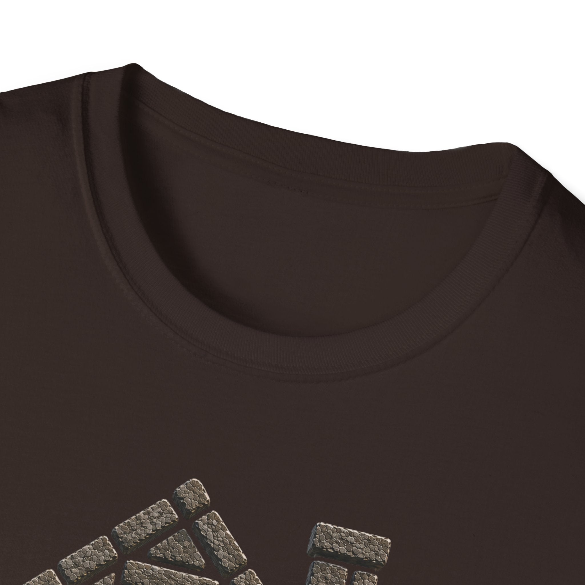 Stone Tavern Cottage T‑Shirt — Cozy Stone Pub Illustration Tee
