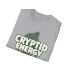 Cryptid Energy Bigfoot Forest Graphic T-Shirt