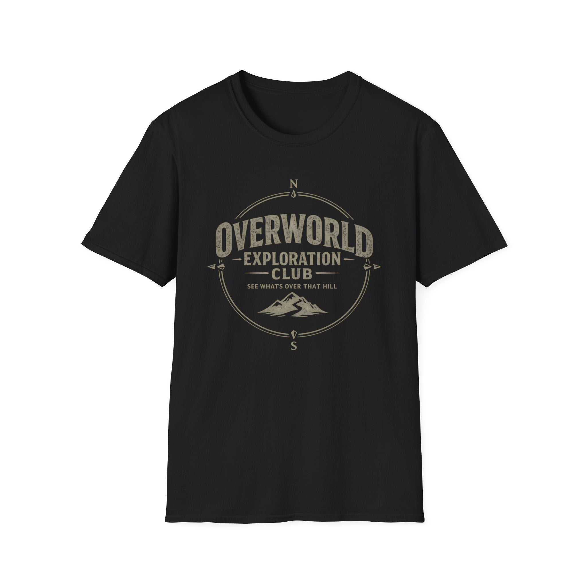 Overworld Exploration Club T-Shirt - Adventure Travel Graphic Tee