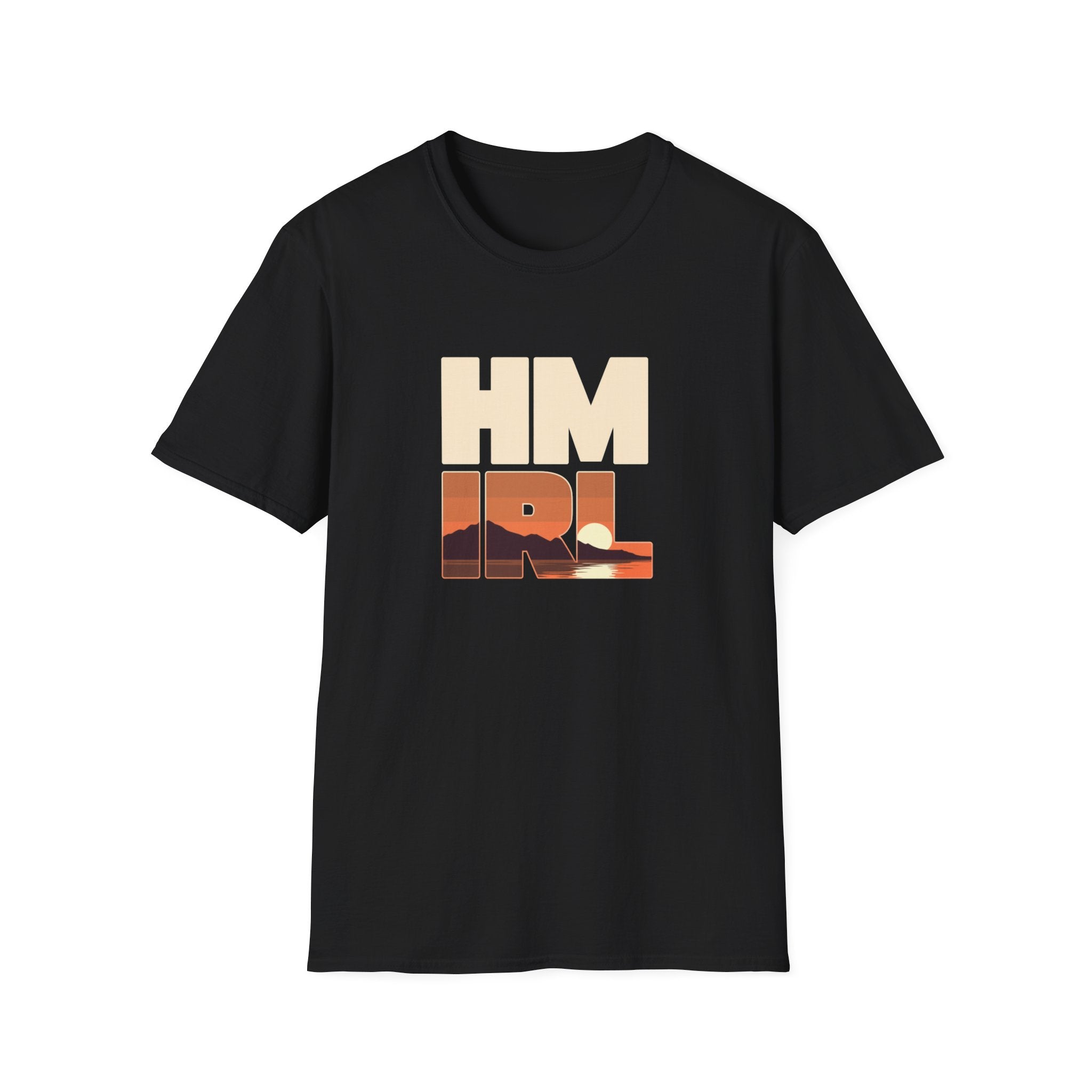 HM RL Sunset Graphic T-Shirt — Retro Mountain Horizon Tee