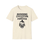 Avoiding Civilization Since Forever T-Shirt — Bigfoot Graphic