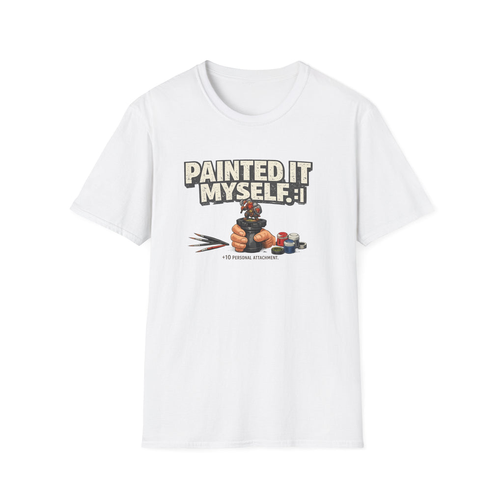 Painted It Myself T-Shirt — Funny DIY Painter Tee