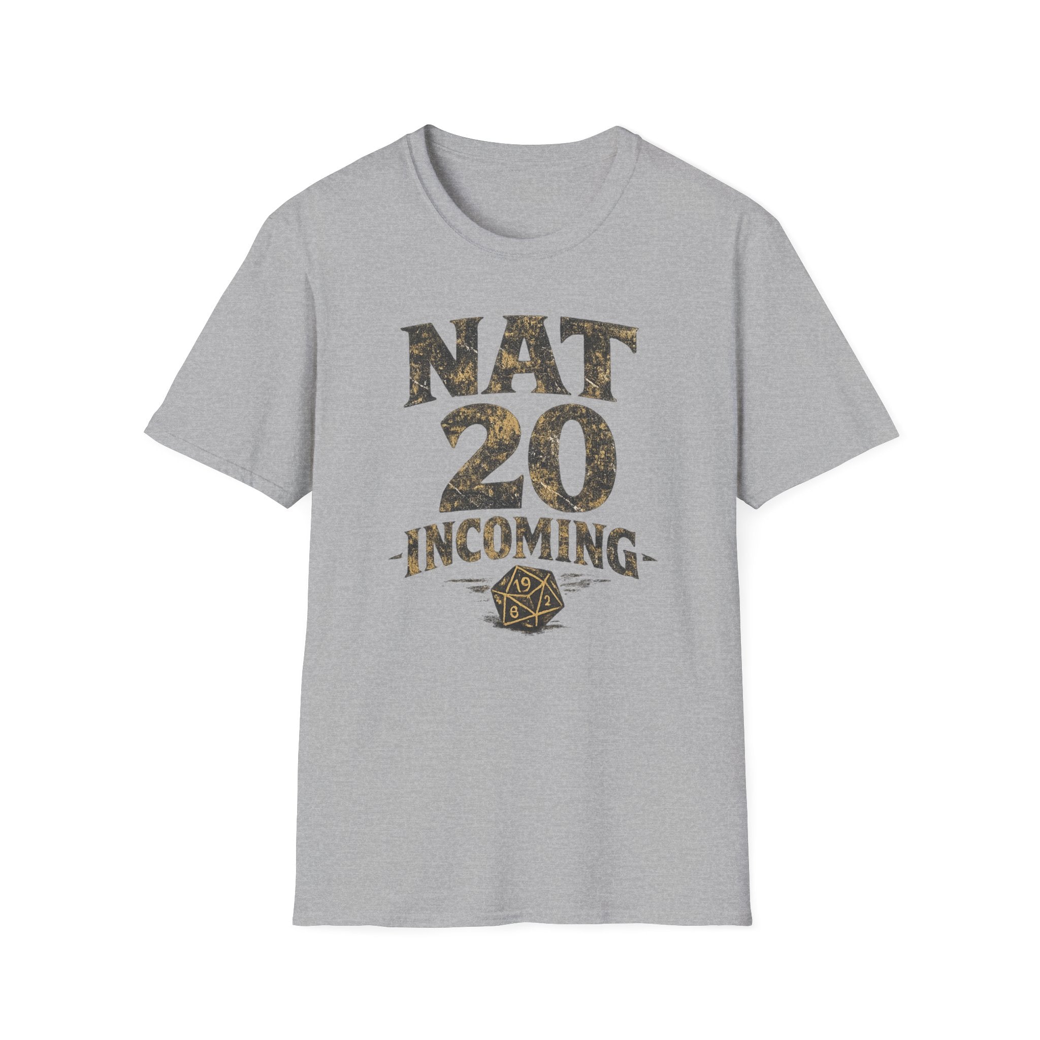 Nat 20 Incoming T-Shirt — D20