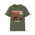 Emotional Damage Combo x99 Retro Arcade Gamer T-Shirt