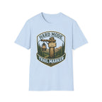 Hard Mode Trail Marker T-Shirt - Lantern Sign Graphic Tee