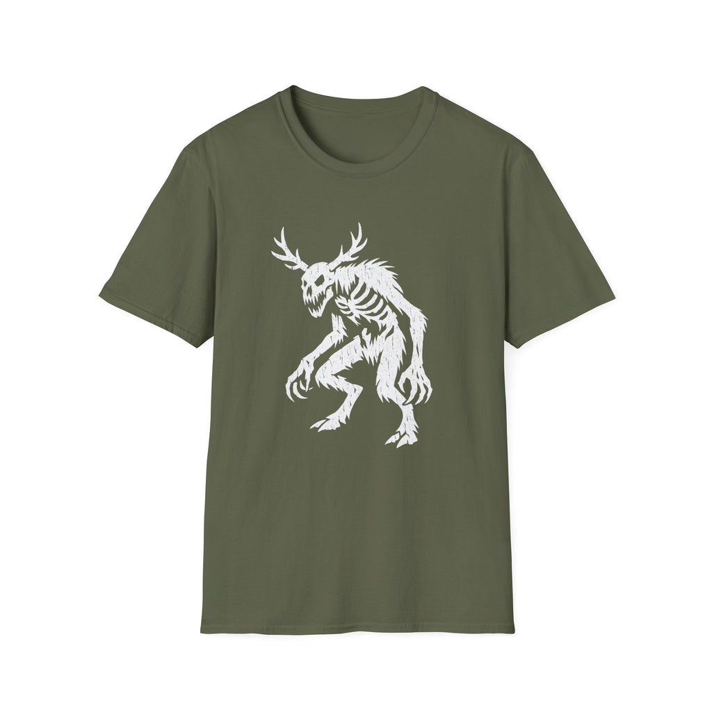 Creepy Wendigo Graphic T-Shirt – Horror Monster Tee