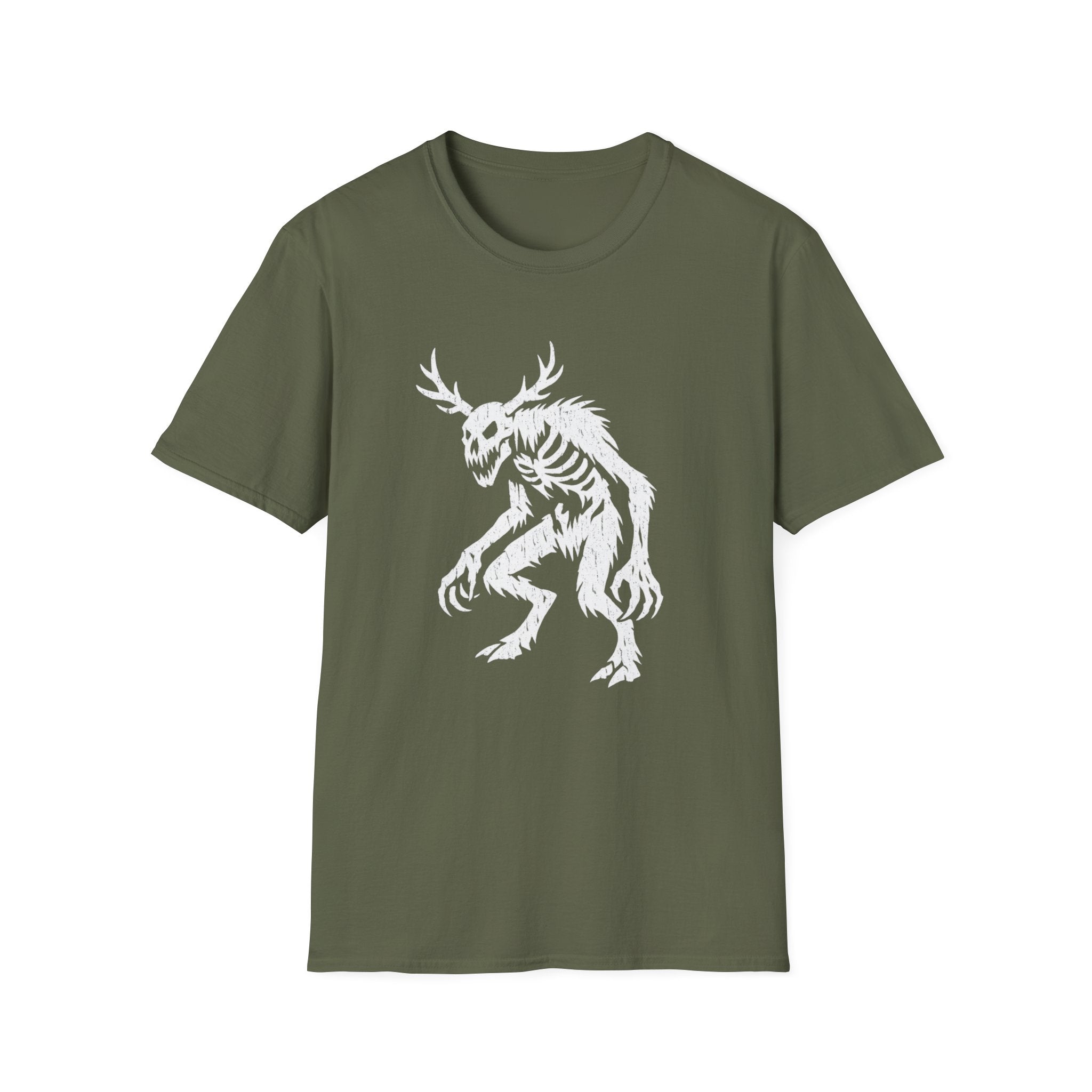 Creepy Wendigo Graphic T-Shirt – Horror Monster Tee