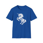 Unicorn Skeleton Graphic T-Shirt — Gothic Mythical Tee