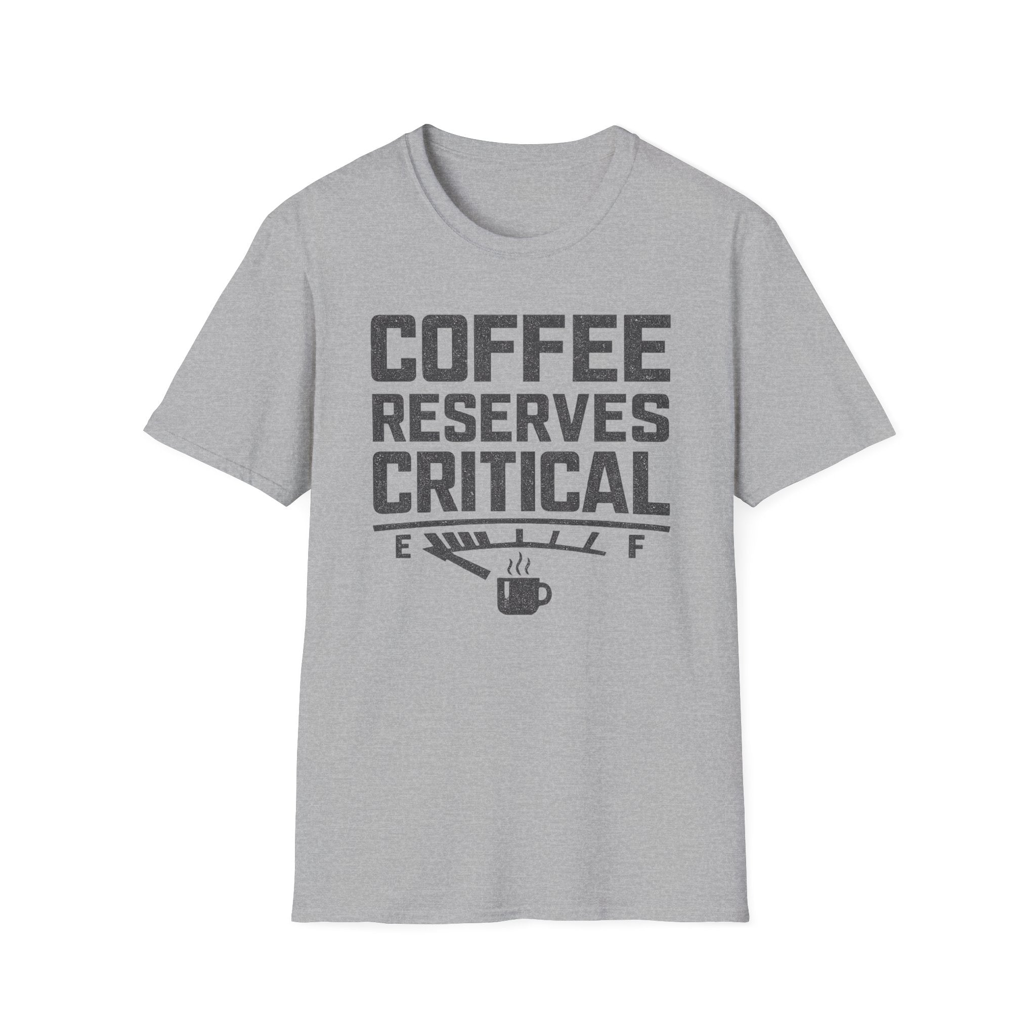 Coffee Reserves Critical Funny T-Shirt