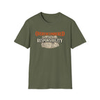"Overencumbered with Responsibility" Funny RPG Gamer T-Shirt