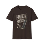 Financial Fantasy T-Shirt - Funny Retro RPG Parody Gamer Tee