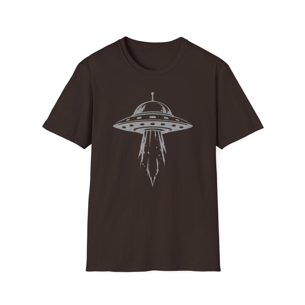 UFO Spaceship T-Shirt — Vintage Alien Abduction Graphic Tee