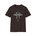 UFO Spaceship T-Shirt — Vintage Alien Abduction Graphic Tee
