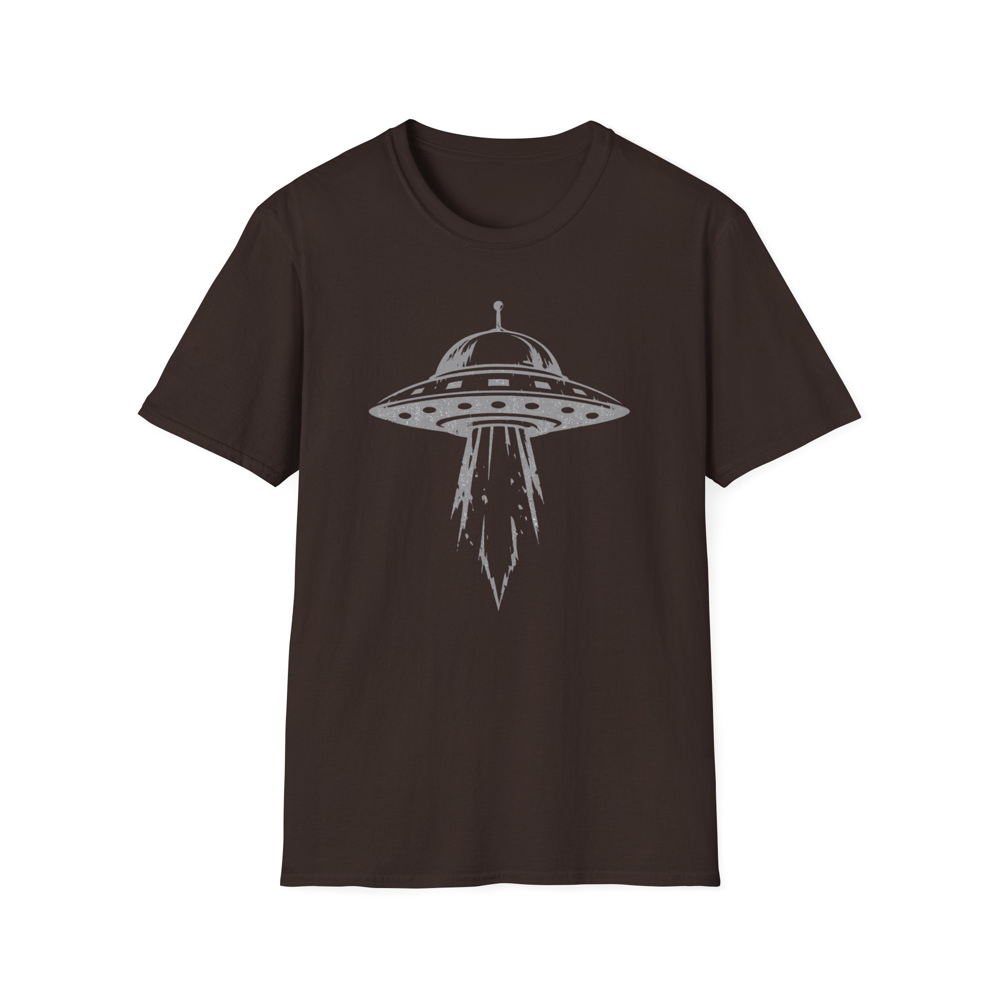 UFO Spaceship T-Shirt — Vintage Alien Abduction Graphic Tee