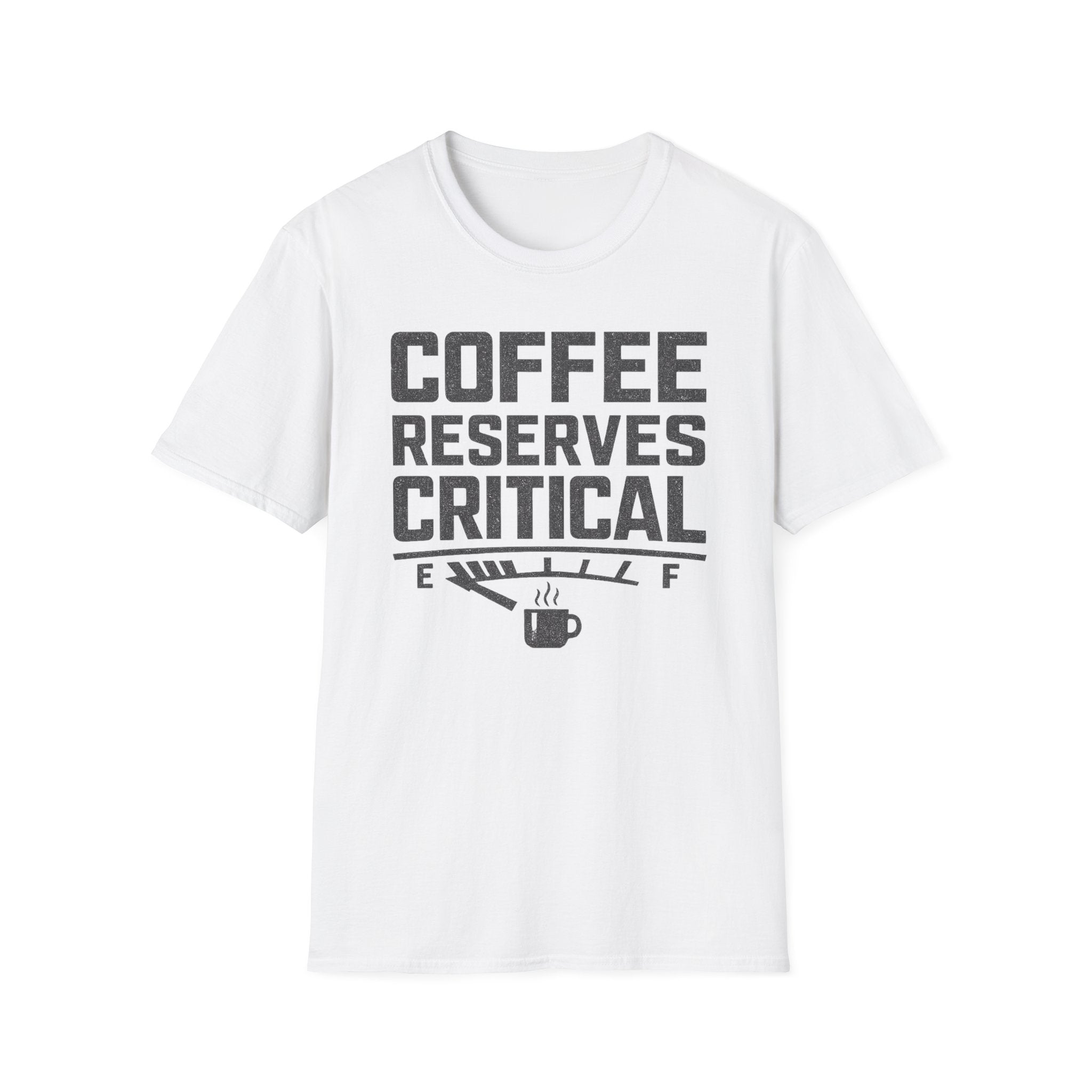 Coffee Reserves Critical Funny T-Shirt