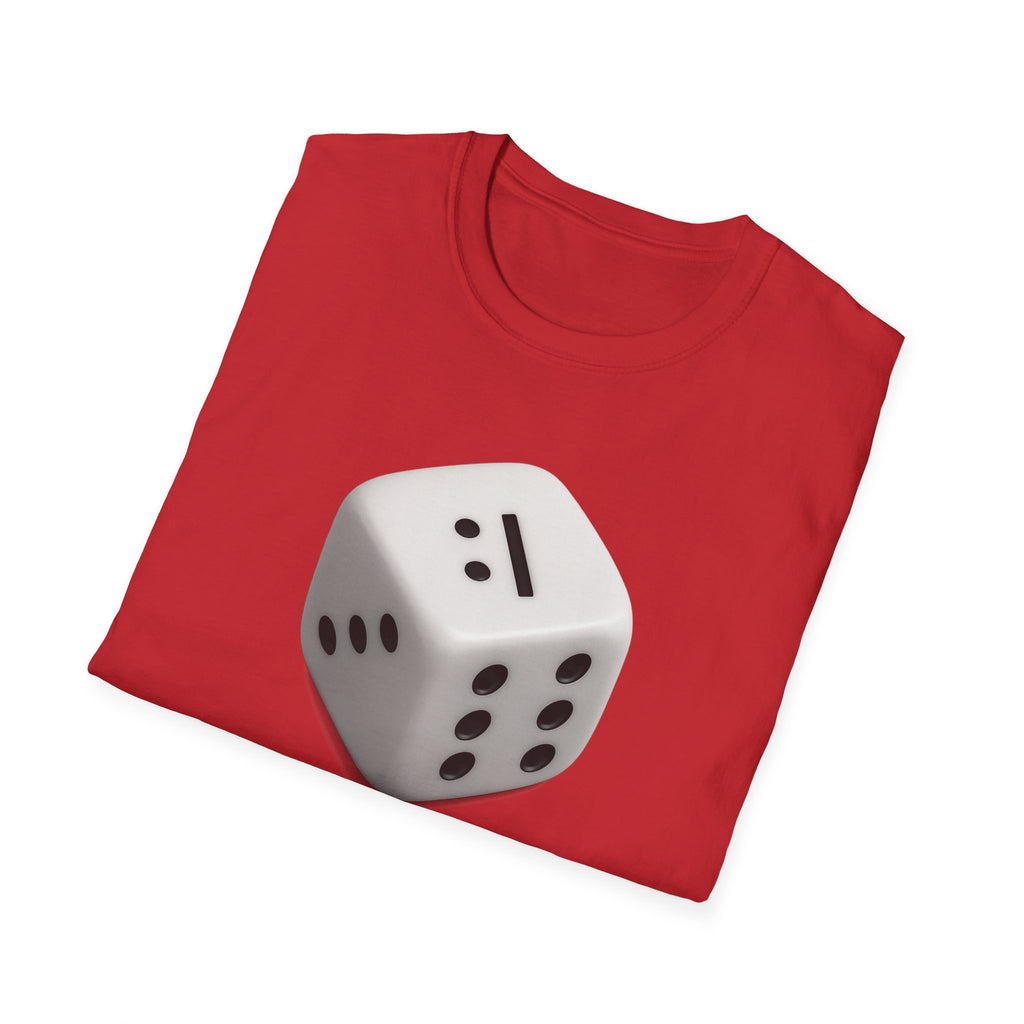 3D D6 :| Emoji T-Shirt