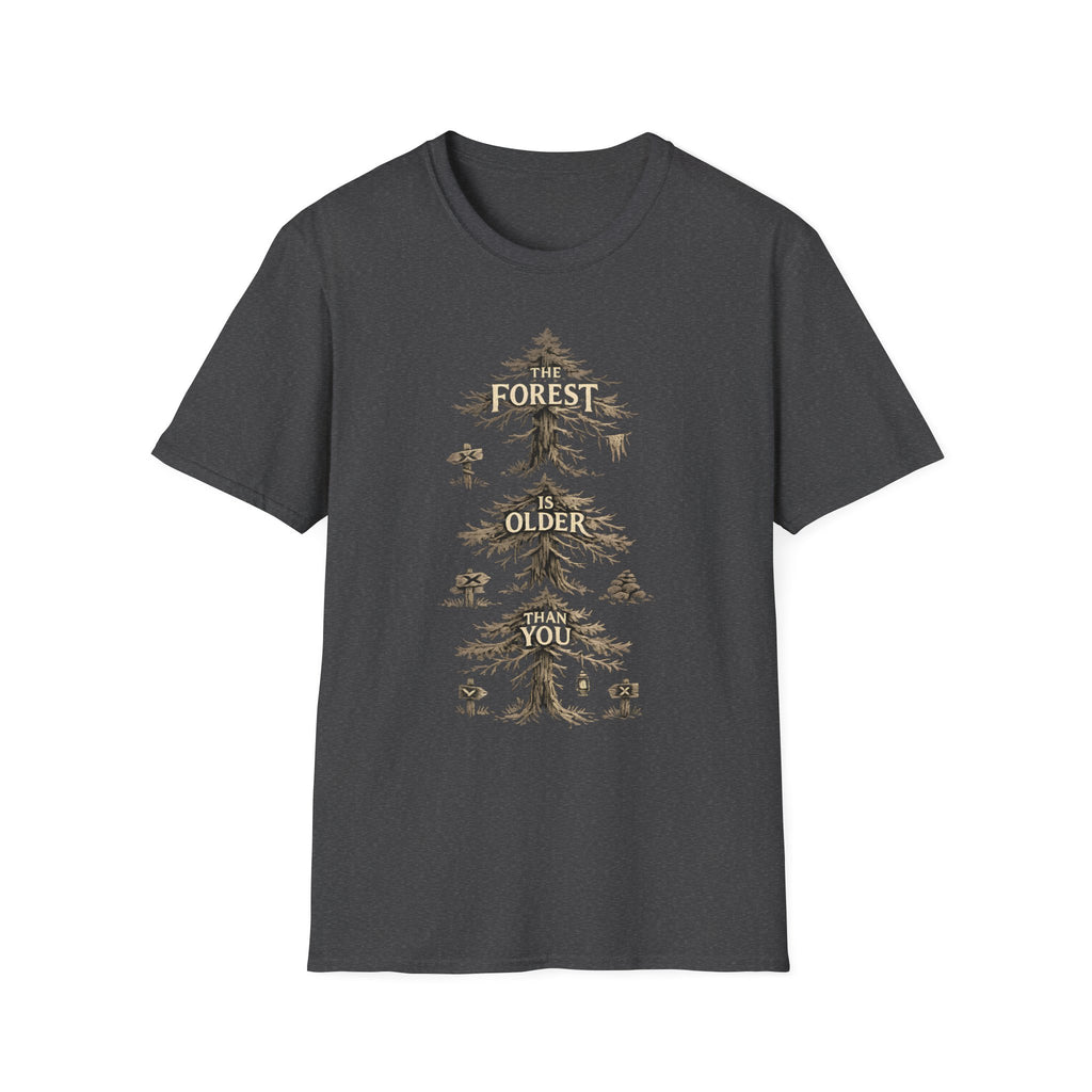 The Forest Is Older Than You T-Shirt -  Vintage Fantasy Tree Tee