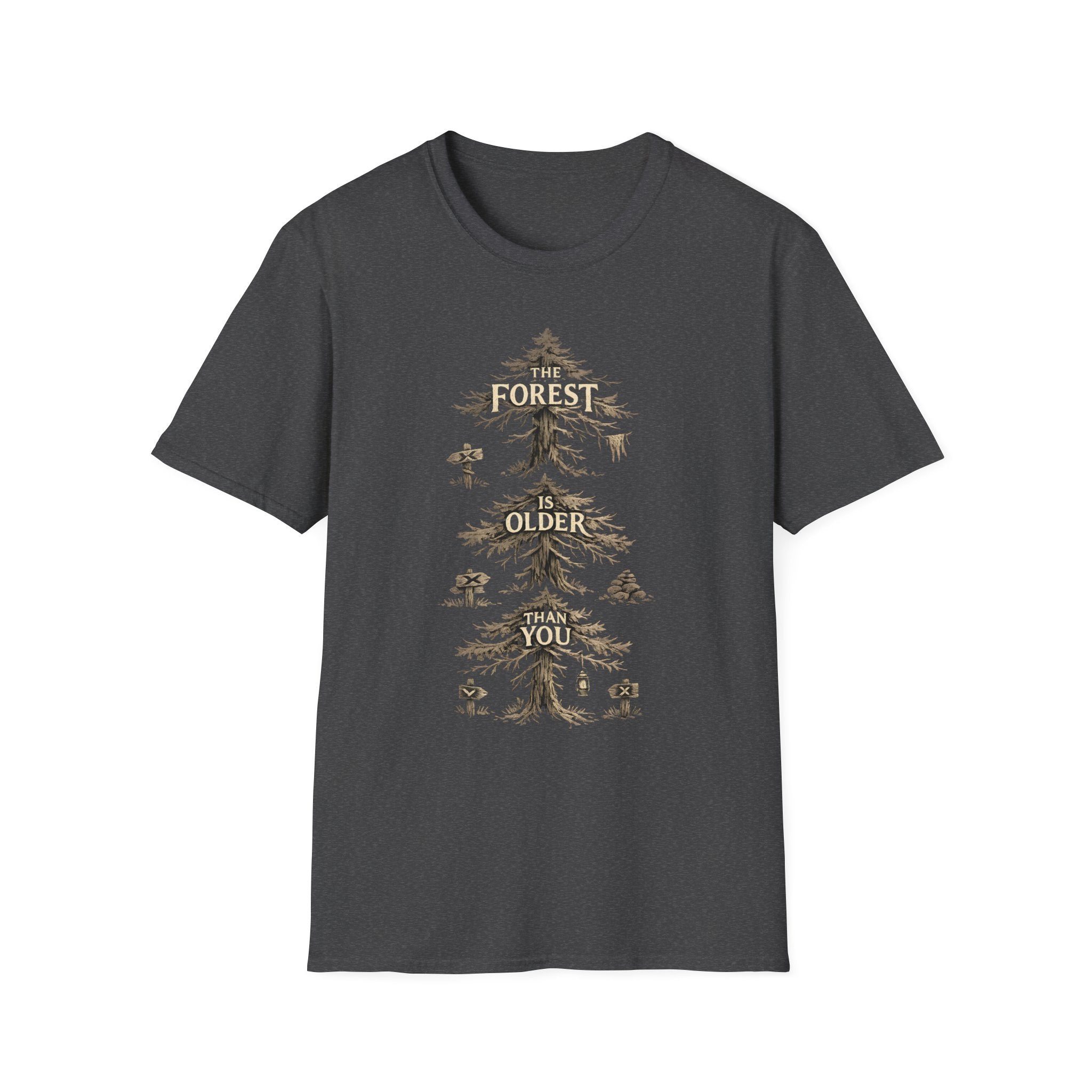 The Forest Is Older Than You T-Shirt -  Vintage Fantasy Tree Tee