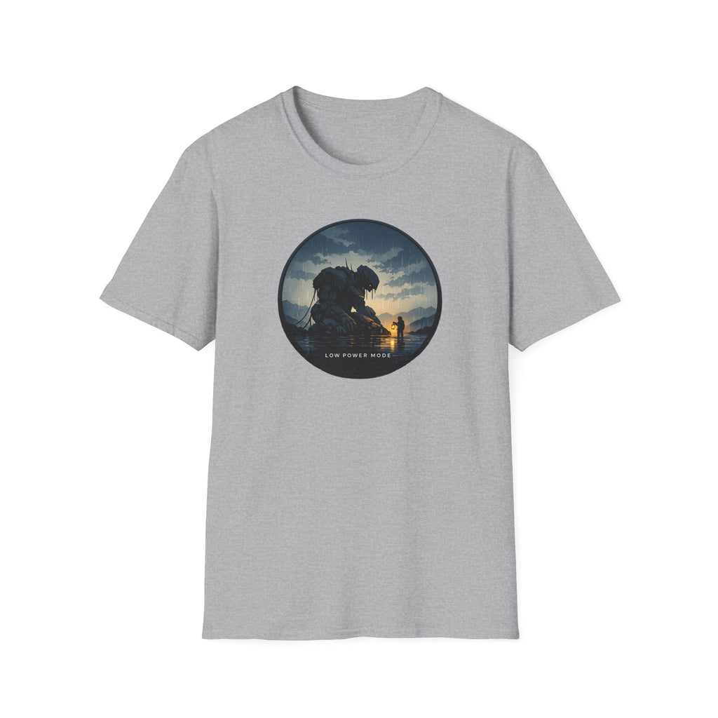 'Low Power Mode' T-Shirt — Sunset Illustration Tee