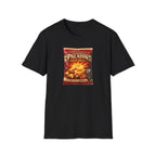 Paladin Pizza Rolls T-Shirt — Gamer D&D Parody Snack Tee