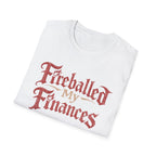 "Fireballed My Finances" Funny Role Play Gaming T-Shirt