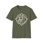 Retro Arcade Machine T-Shirt - Vintage Gamer Logo Tee