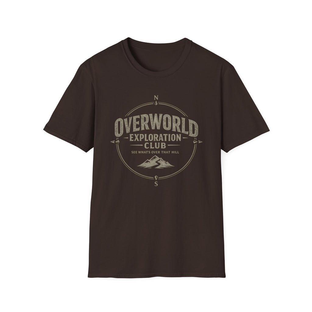 Overworld Exploration Club T-Shirt - Adventure Travel Graphic Tee