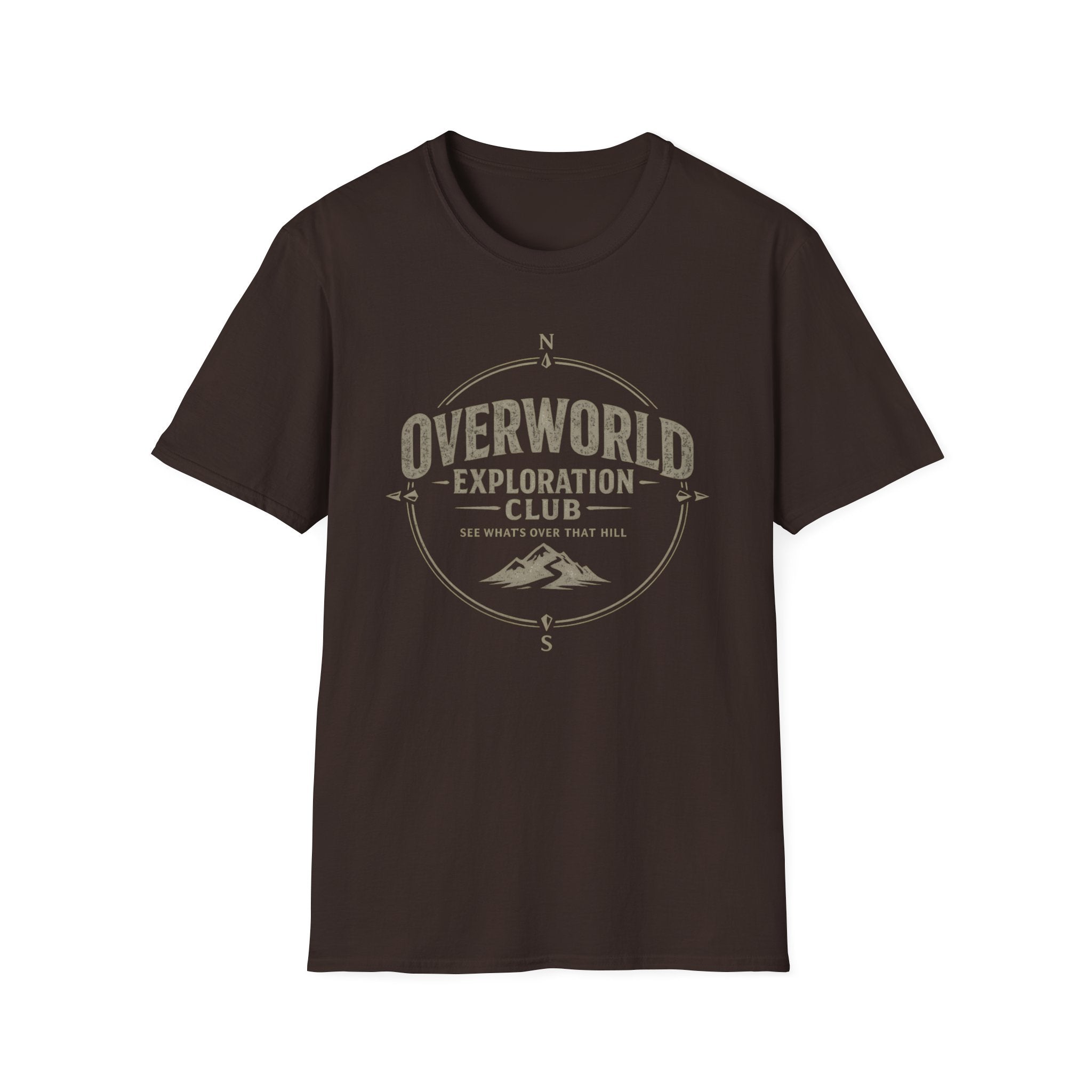 Overworld Exploration Club T-Shirt - Adventure Travel Graphic Tee