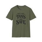 "Not All Inns Are Safe" Gothic Graphic T-Shirt