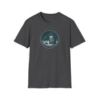 Space Vending Graphic T-Shirt - Stellar Rest Stop Design