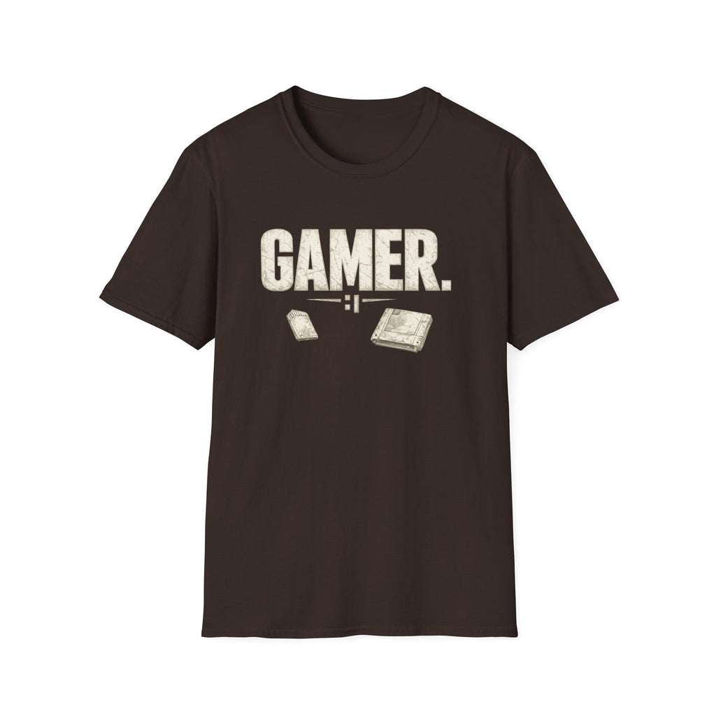 "Gamer" T-Shirt - Retro Console Graphic Tee