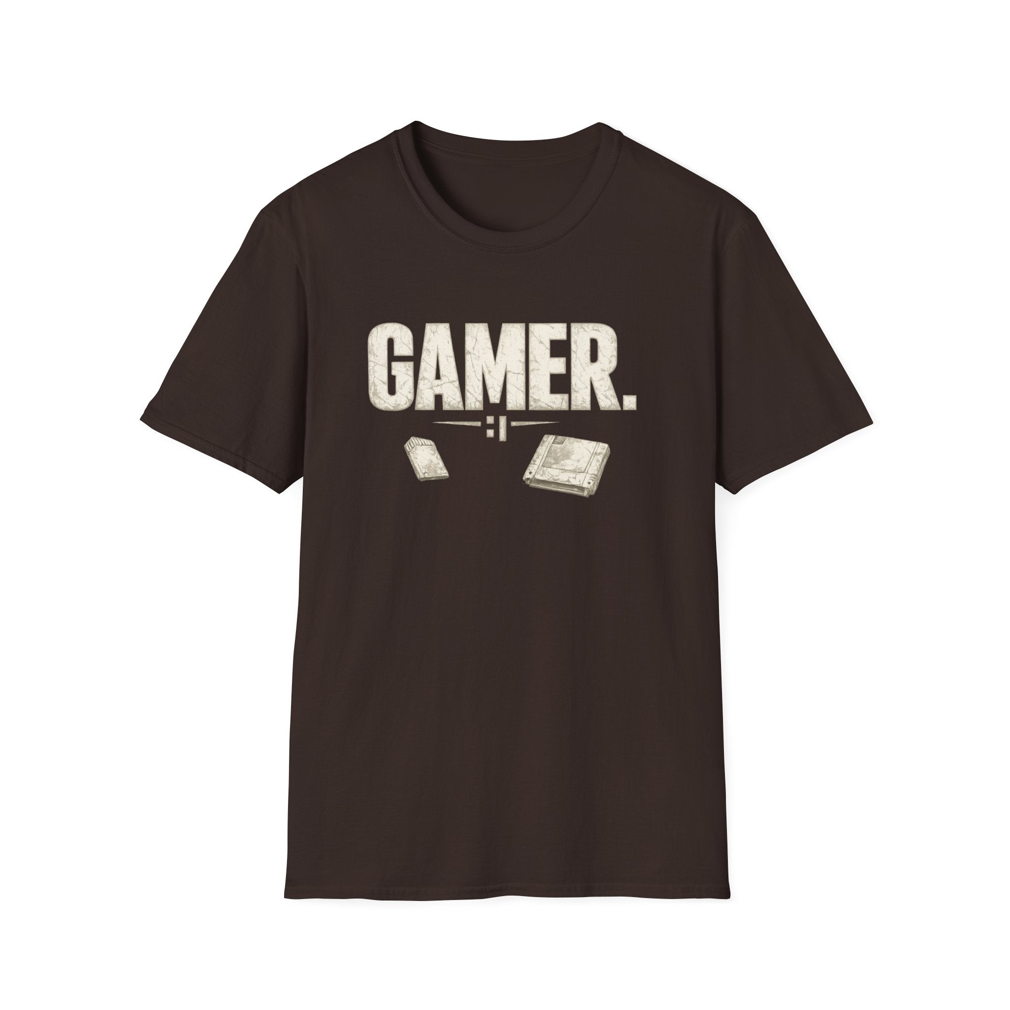 "Gamer" T-Shirt - Retro Console Graphic Tee