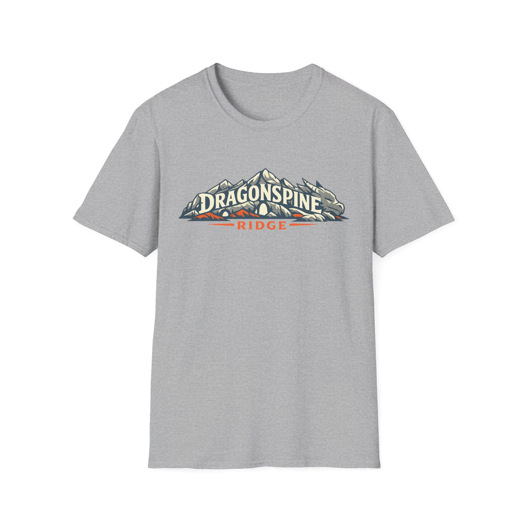 Dragonspine Ridge T-Shirt — Mountain Adventure Graphic Tee