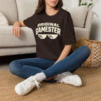 Original Gamester T-Shirt — Retro Pixel Sunglasses Gaming Tee