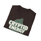 Cryptid Energy Bigfoot Forest Graphic T-Shirt
