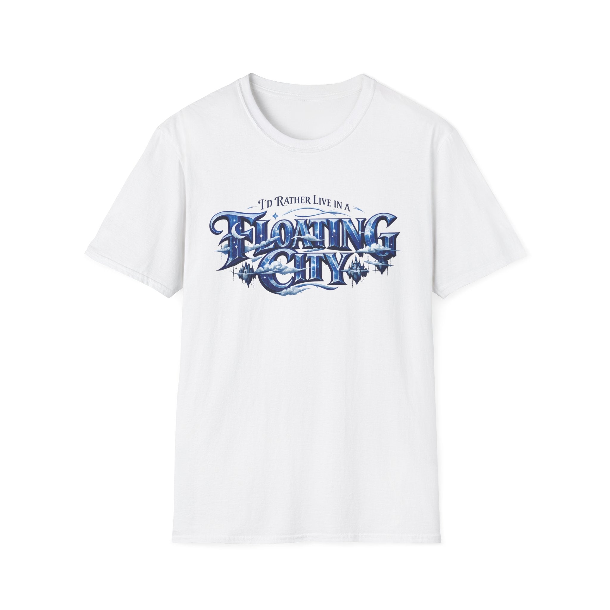 I'd Rather Live in a Floating City T-Shirt - Fantasy Tee
