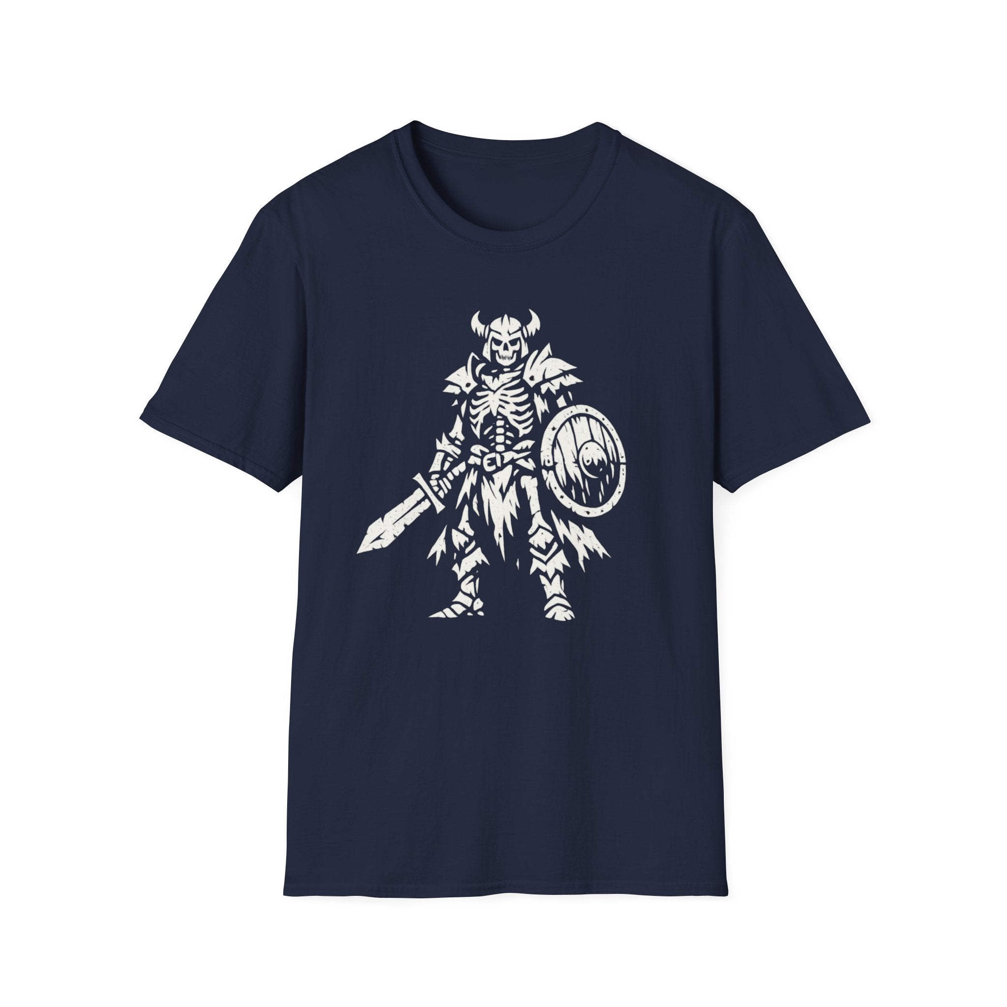 Skeleton Warrior Graphic T‑Shirt