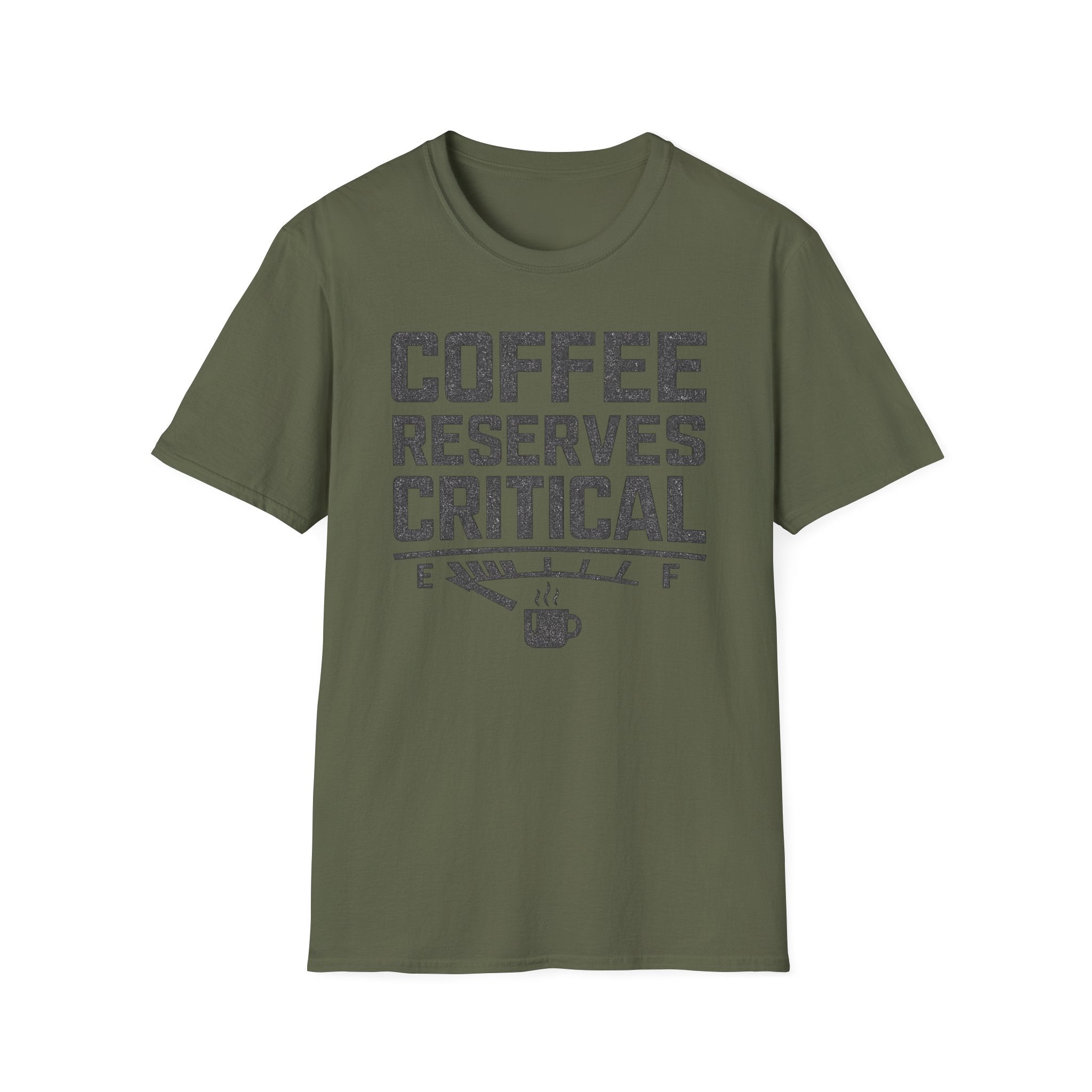 Coffee Reserves Critical Funny T-Shirt