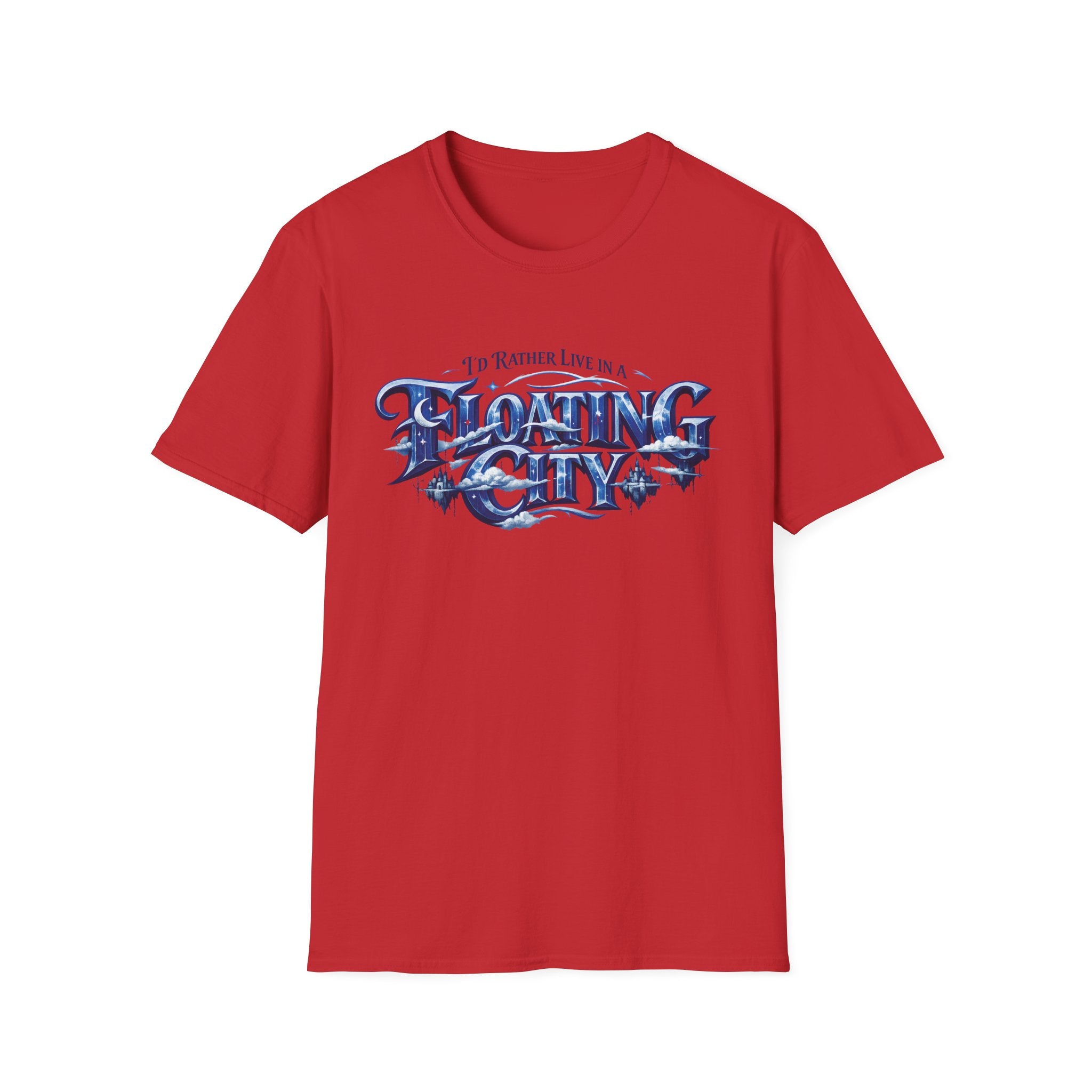 I'd Rather Live in a Floating City T-Shirt - Fantasy Tee