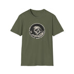 Buried Robot T‑Shirt – Vintage Space Helmet Graphic Tee
