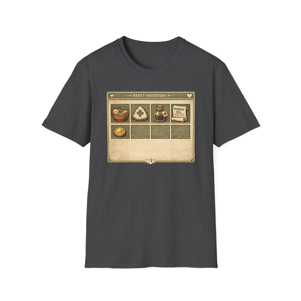 RPG Inventory Screen T‑Shirt