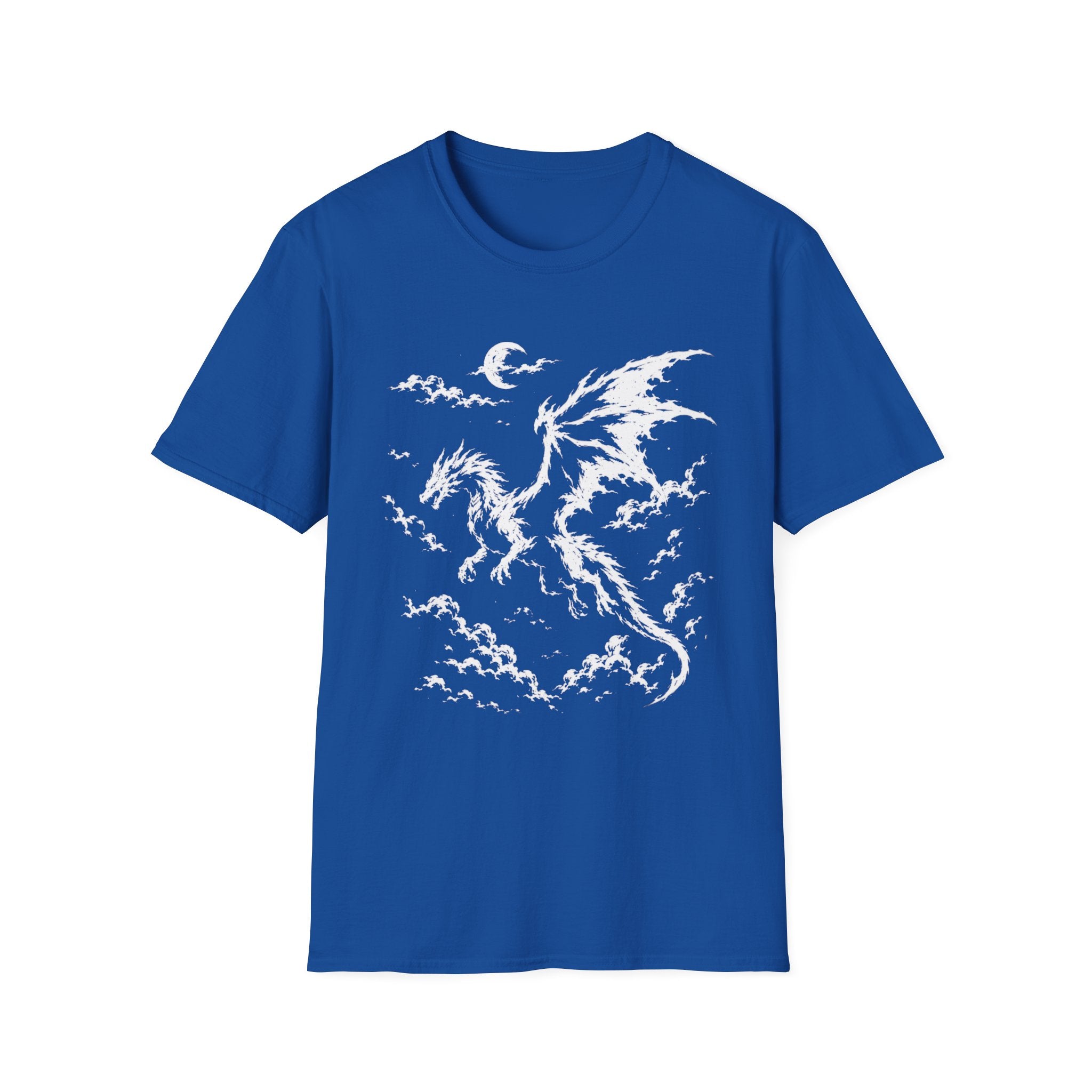 Night Sky Dragon Silhouette T-Shirt