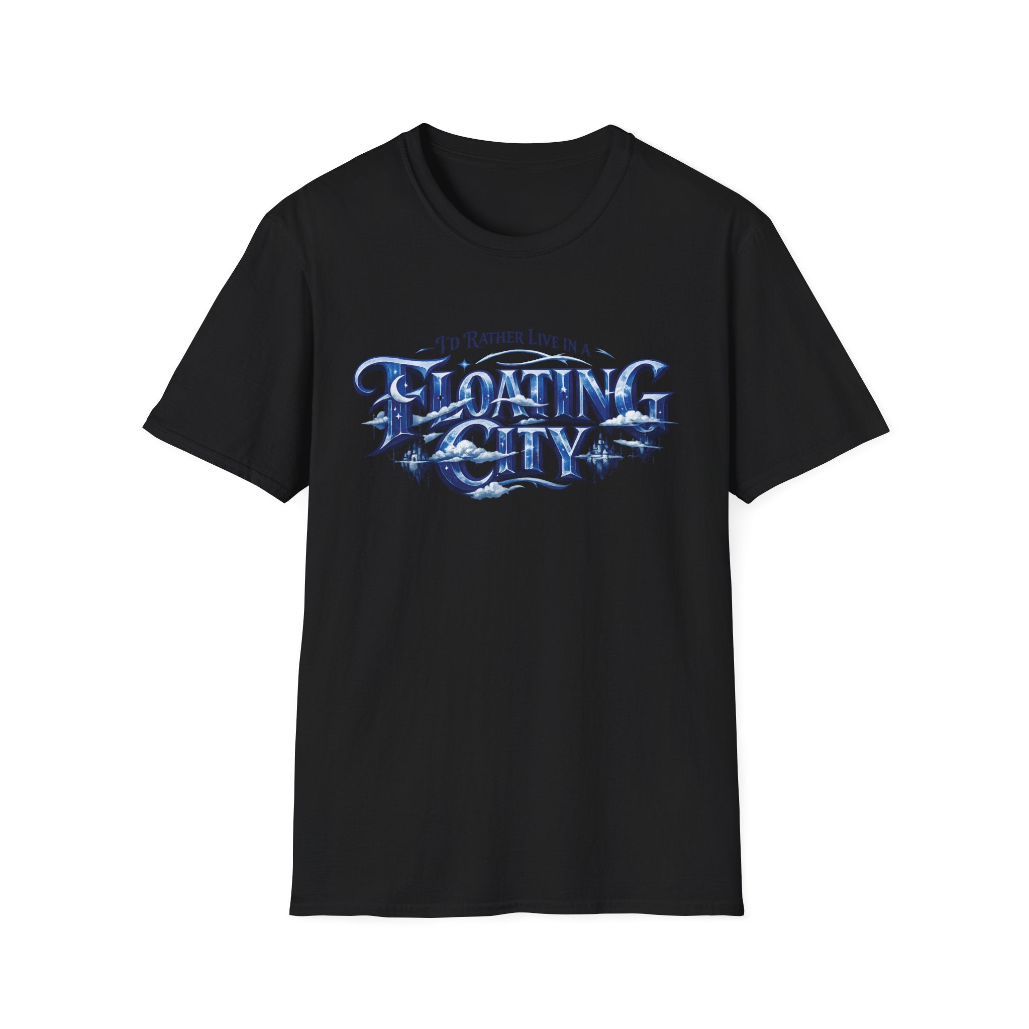 I'd Rather Live in a Floating City T-Shirt - Fantasy Tee