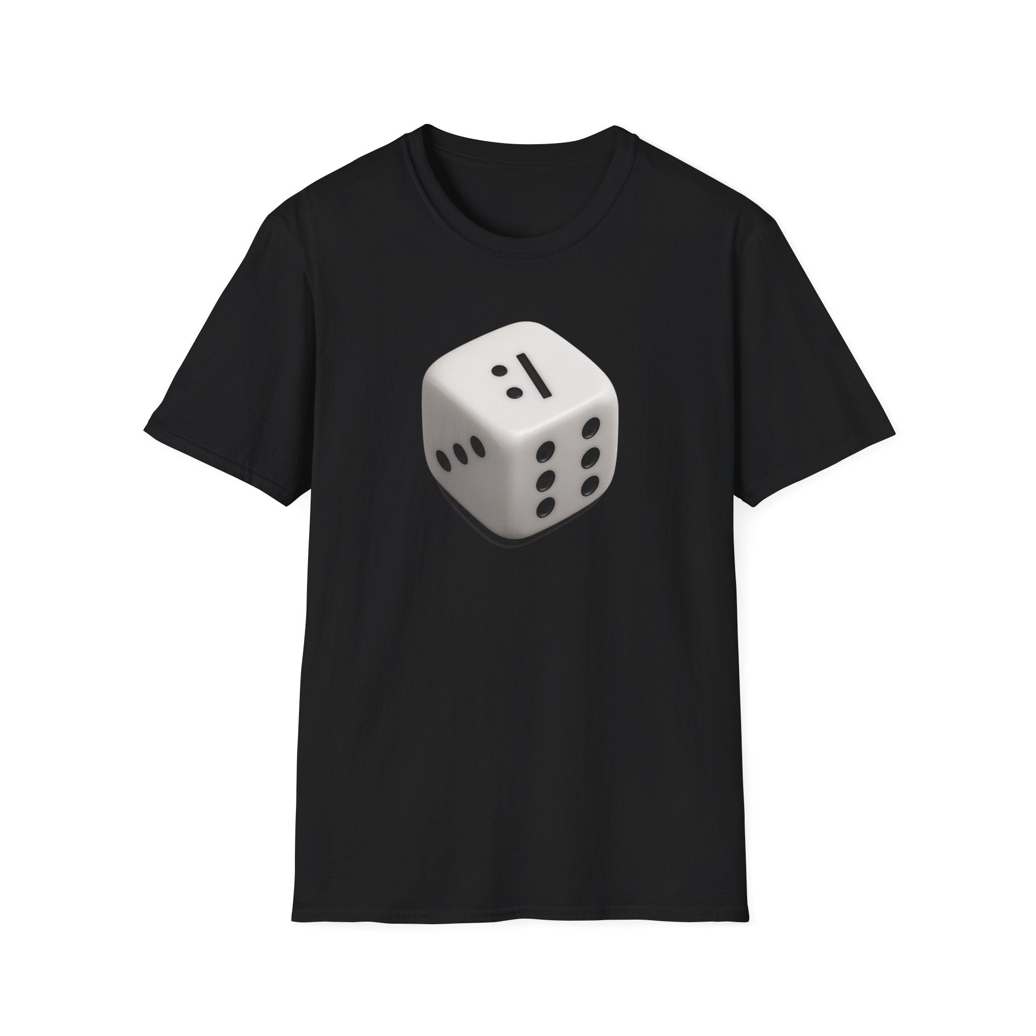3D D6 :| Emoji T-Shirt